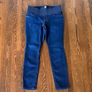 Old Navy Women's Maternity Skinny Front Low Panel Jeans Size 4